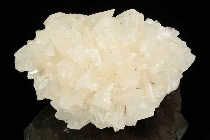 Fluorescent Calcite Crystal Cluster on Barite - Morocco #190882